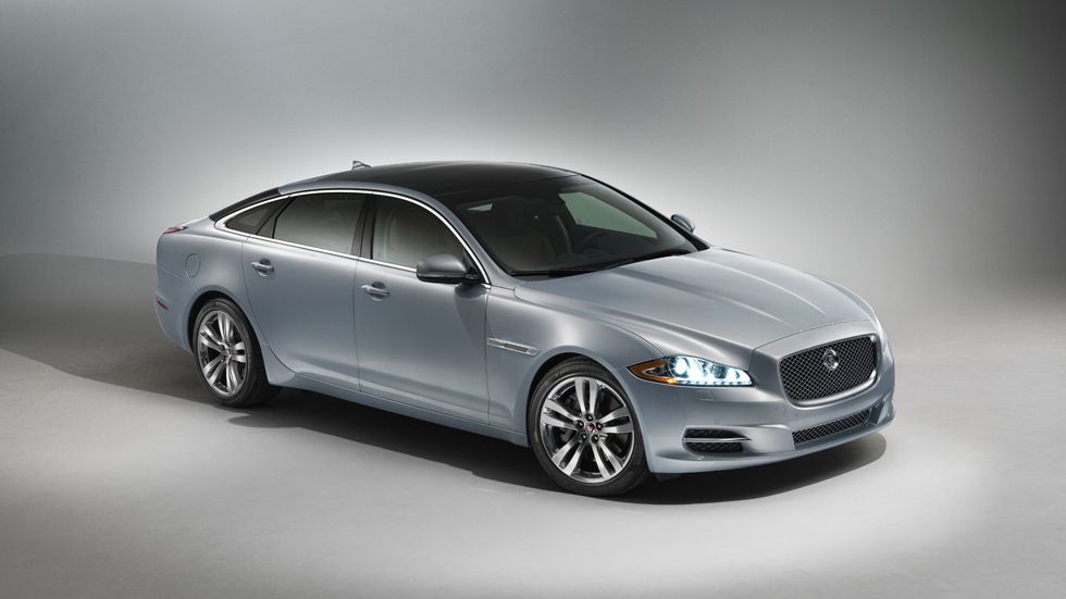 Jaguar XJ 2014, interior amplificado