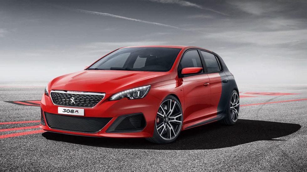Peugeot 308 R Concept: garras deportivas