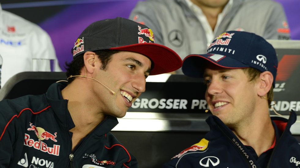 Daniel Ricciardo pilotará un Red Bull en 2014