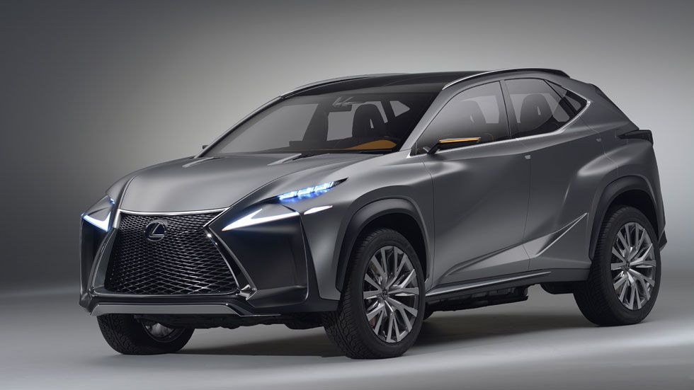 Lexus LF-NX Crossover Concept, SUV ‘musculado’