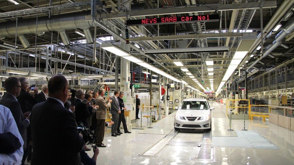 Saab vuelve a fabricar coches