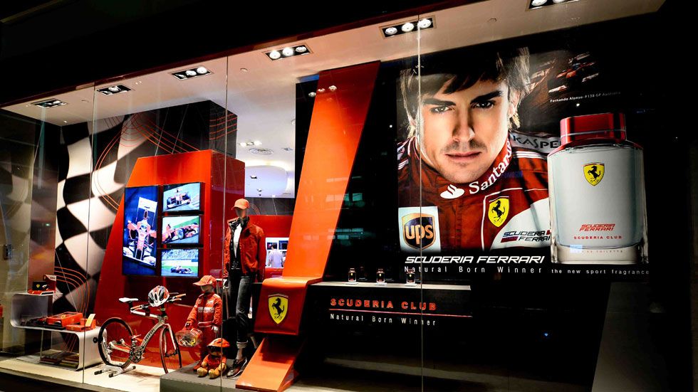 Fernando Alonso, imagen del nuevo perfume de Ferrari