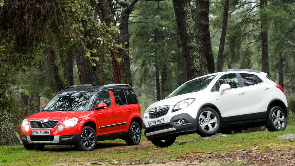 Skoda Yeti 2.0 TDI CR vs Opel Mokka 1.7 CDTI 130 Excellence 4x4 S/S