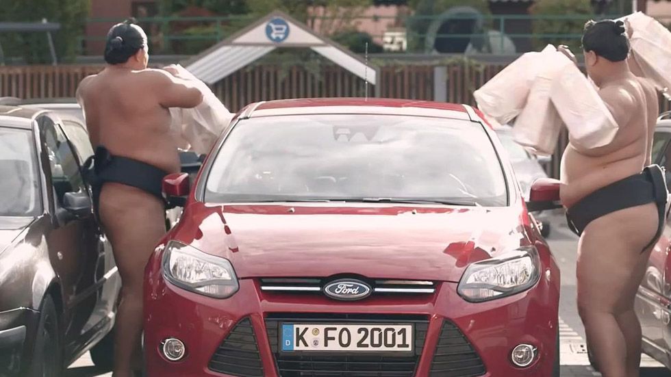 Vídeo: Protección Ford contra los luchadores de sumo
