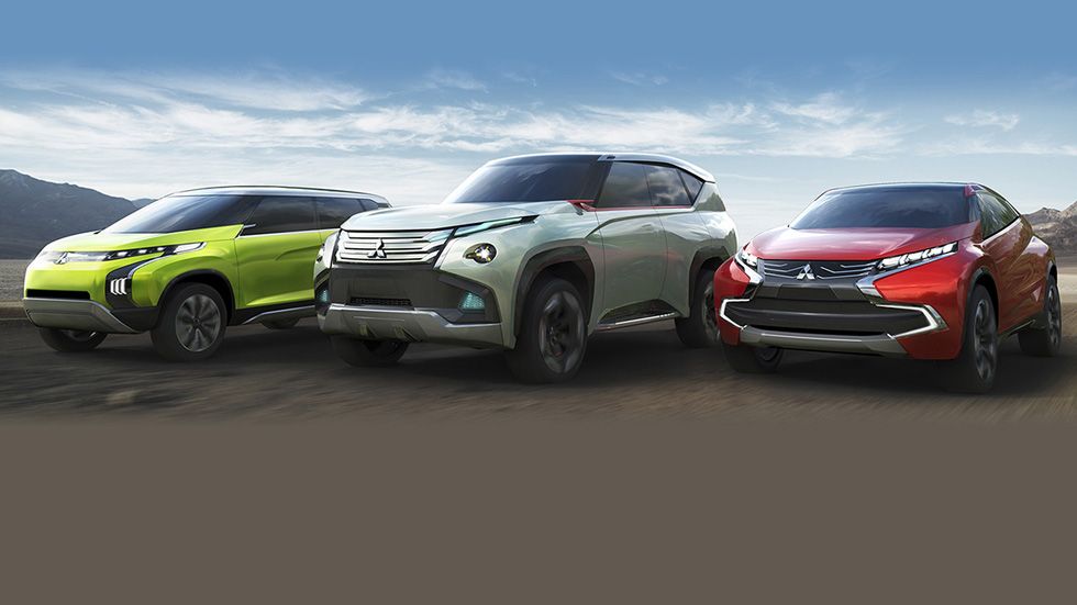 El futuro de Mitsubishi: GC-PHEV, XR-PHEV y AR