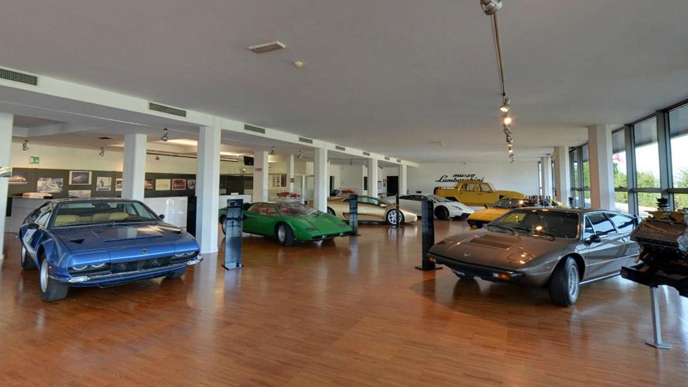 Visita el Museo de Lamborghini desde el sofá de tu casa