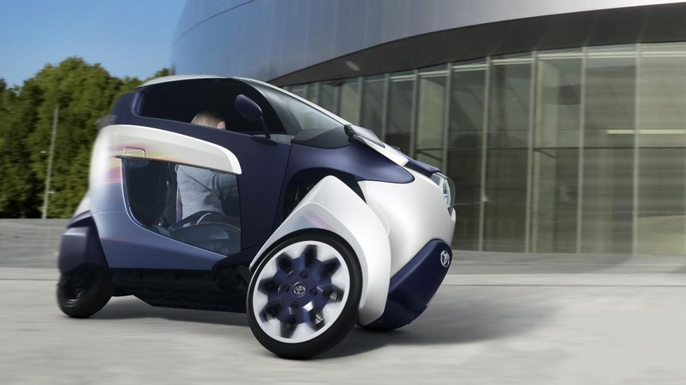 El Toyota i-Road eléctrico, a producción