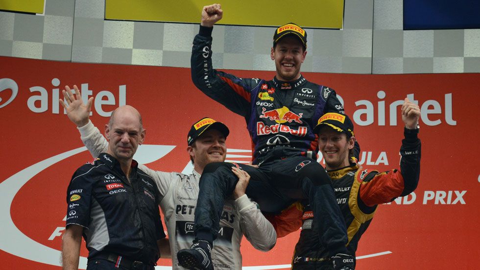 GP India: Vettel consigue su cuarto Mundial con una victoria en Buddh