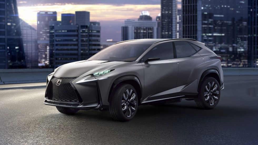 Lexus LF-NX Concept, SUV deportivo a la vista