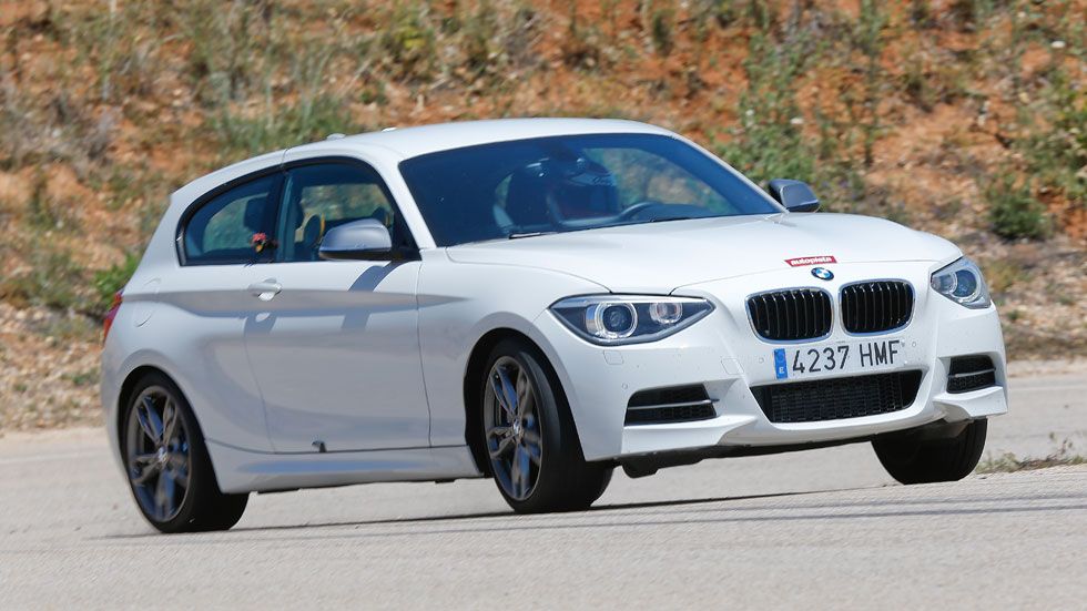 El BMW M 135i, en circuito
