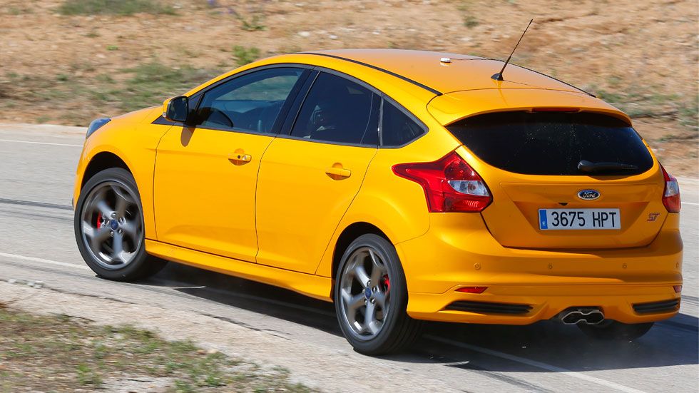 El Ford Focus ST, en circuito