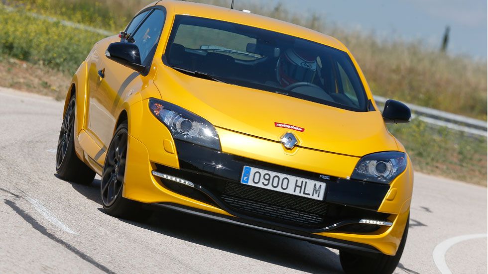 El Renault Mégane R.S., en circuito