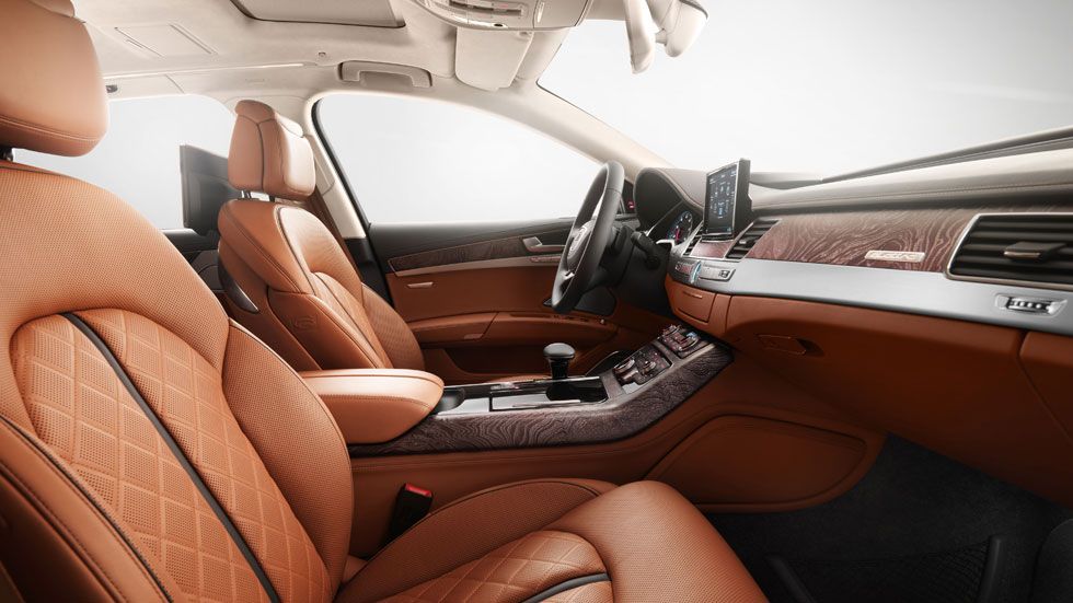Audi A8 L W12 Exclusive Concept, interior más lujoso
