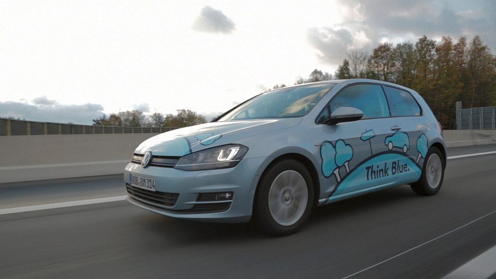 VW Golf BlueMotion: 2,92 l/100 km y un solo depósito