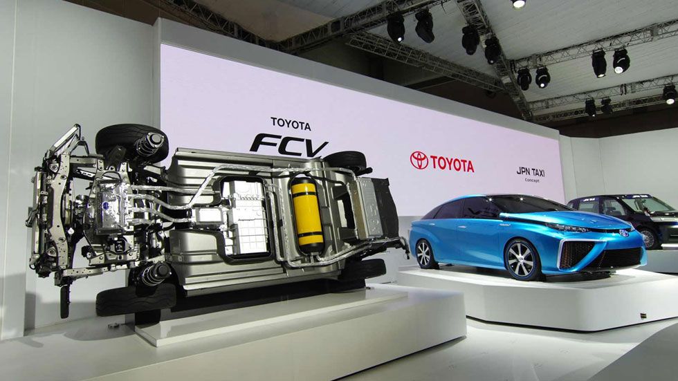 Toyota FCV, híbrido hidrógeno-eléctrico para 2015