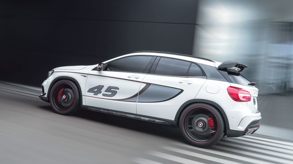 Mercedes GLA 45 AMG, adrenalina total