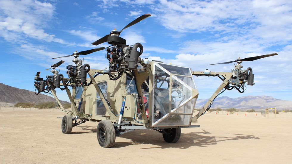 AT Transformer, por tierra y aire
