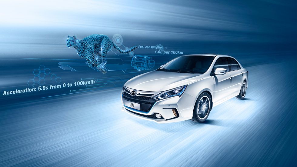 BYD Qin, la berlina híbrida china que gasta 1,6 l/100 km