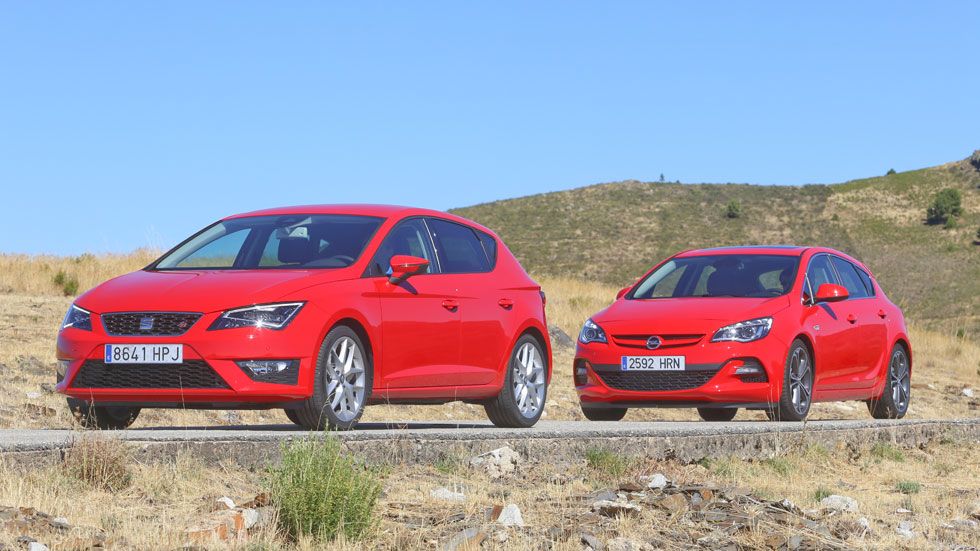 Comparativa: Opel Astra CDTi biturbo vs Seat León TDI FR