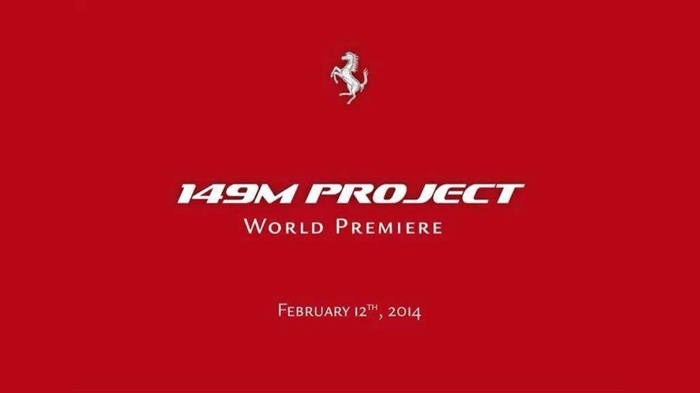 149M, un nuevo Ferrari está en camino