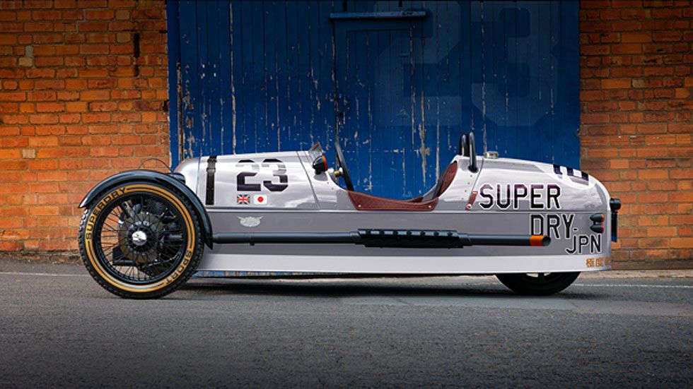 Morgan 3 Wheeler Superdry Edition, la unión hace la fuerza