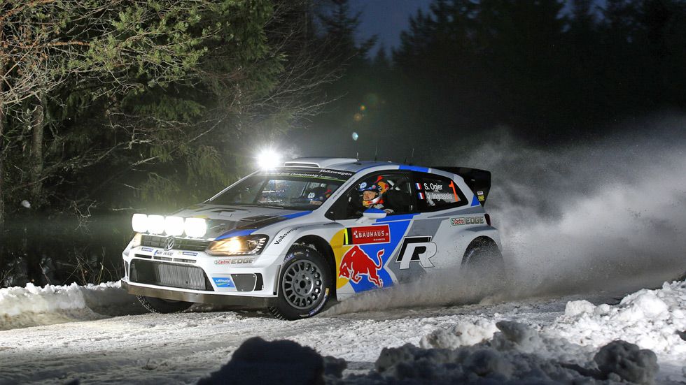 Rallye de Suecia - jueves: Ogier lidera, Volkswagen controla