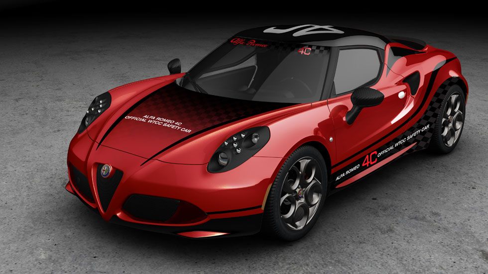 Alfa Romeo 4C, elegido coche de seguridad del Mundial de Turismos 2014