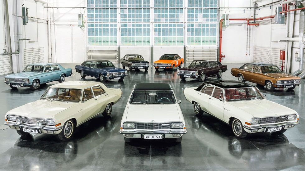 Opel KAD, 50 años de la gama de lujo