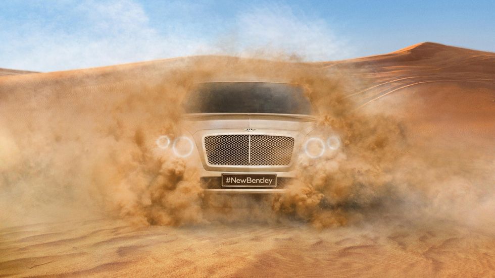 Nuevo Bentley SUV, primera foto