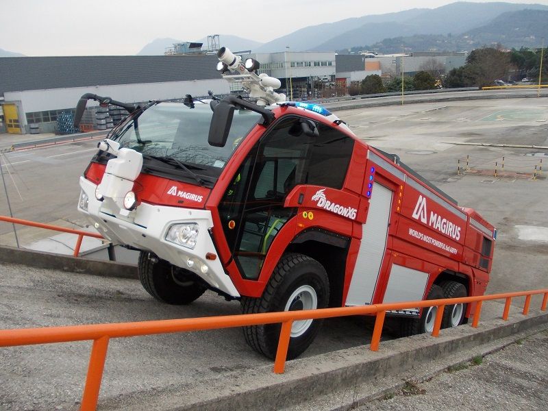 Iveco Magirus suministrará 7 Dragon 6X6 a AENA