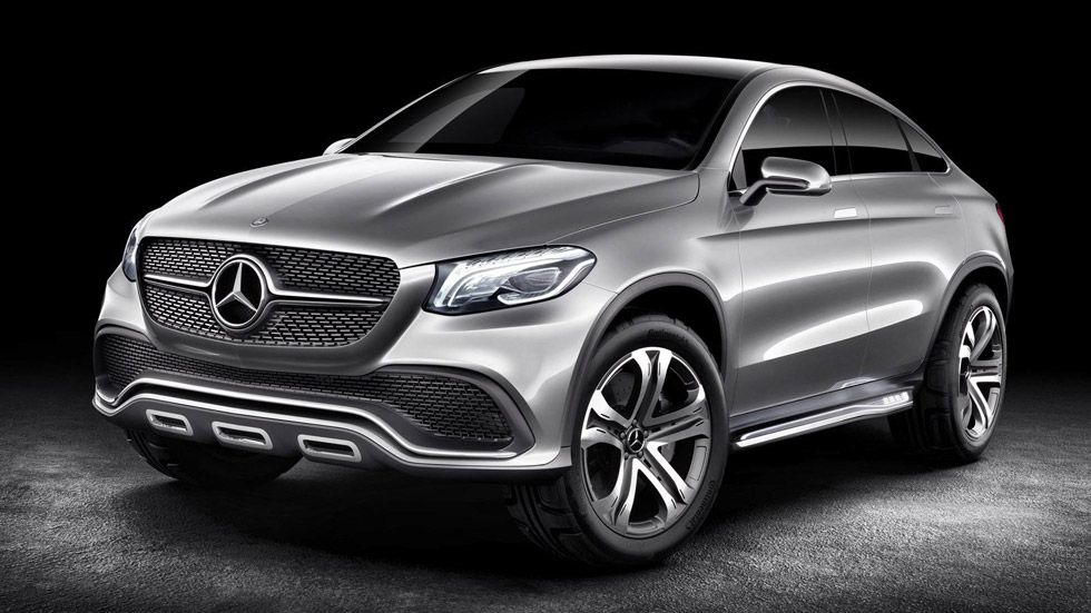 Mercedes Concept Coupe SUV: primer aperitivo del MLC