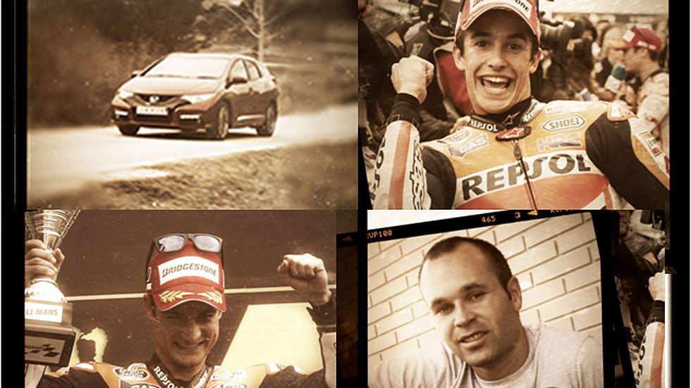‘El Poder de los Sueños’, con Pedrosa, Márquez, Iniesta y el Honda Civic Tourer