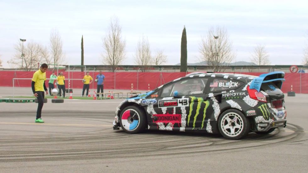 VÍDEO: Ken Block, la nueva pesadilla de Neymar Jr.