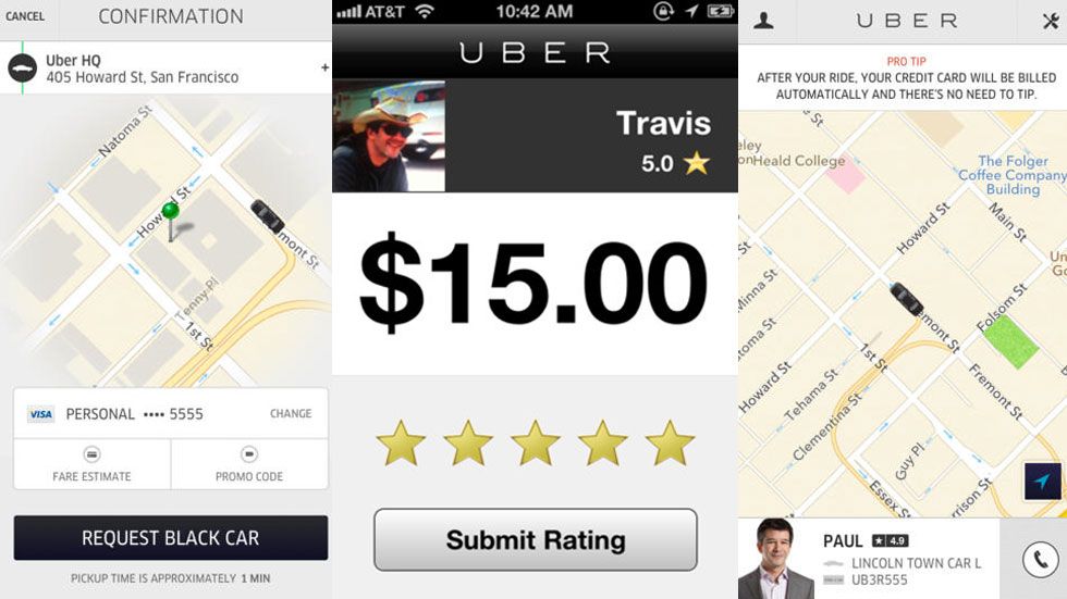 Uber, el enemigo de los taxistas