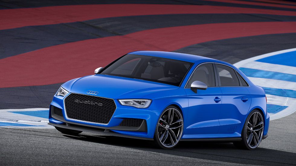 Audi A3 Clubsport Quattro Concept, 525 CV de puro espectáculo