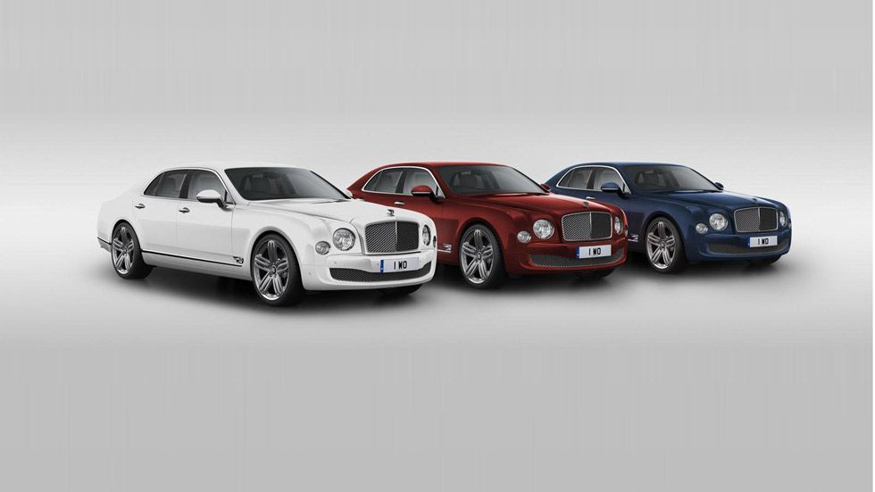 Bentley Mulsanne 95, regalo de 95 aniversario