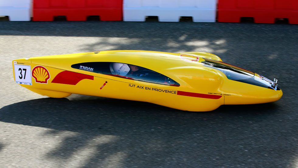 Shell Eco-Marathon: los prototipos que menos consumen
