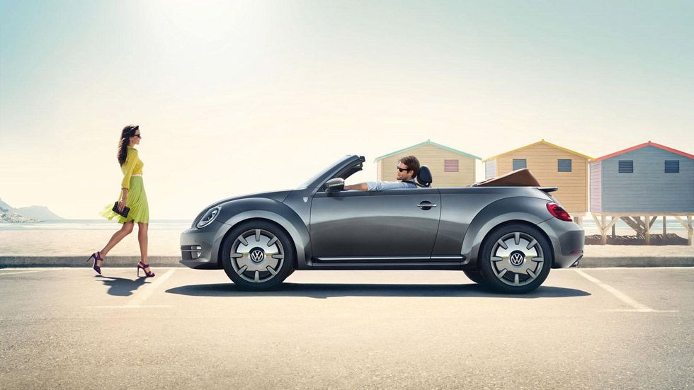 VW Beetle Cabriolet Karmann Edition, descapotable con solera