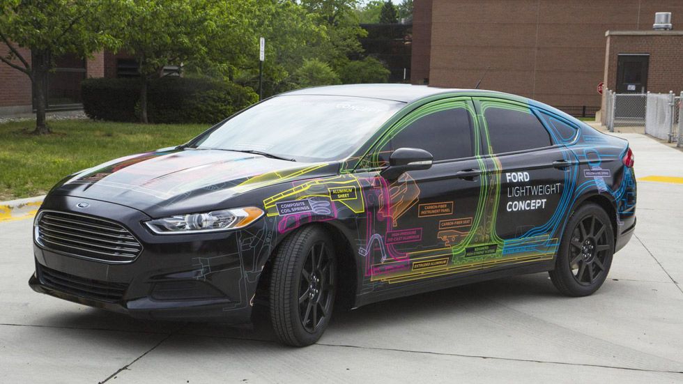 Ford Lightweight Concept Car: cuanto menos peso, mejor