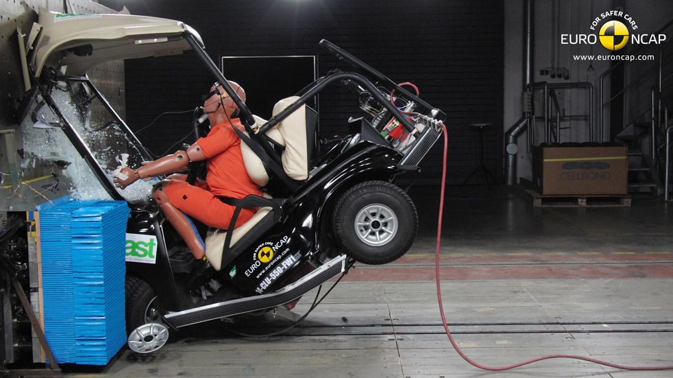 Crash test a cuadriciclos: un gran riesgo para la seguridad