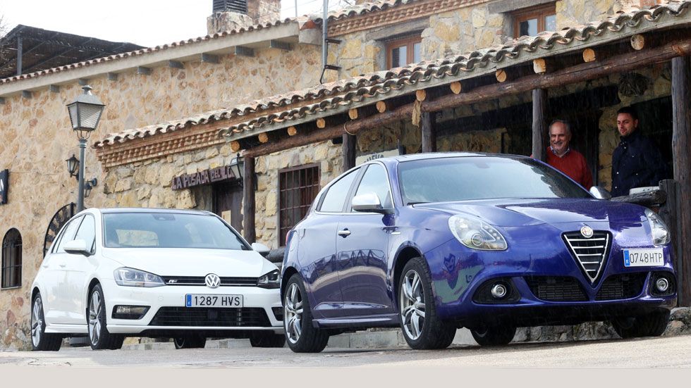 Comparativa: Alfa Romeo Giulietta 2.0 JTDM  vs Volkswagen Golf 2.0 TDI
