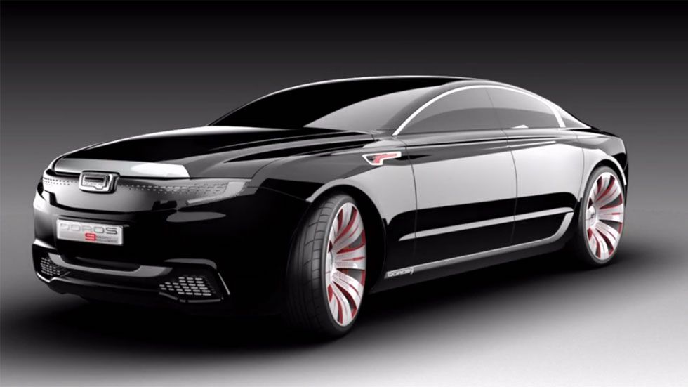 Qoros 9 Sedán Concept, la berlina de lujo china