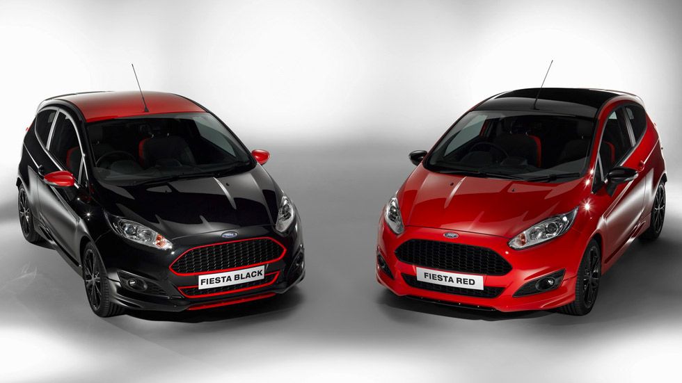Ford Fiesta Red Edition y Black Edition, ya a la venta