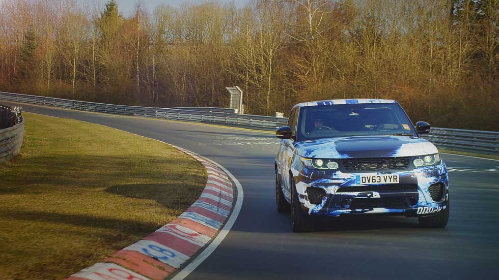 Range Rover Sport SVR, el Land Rover más potente aterriza en Goodwood