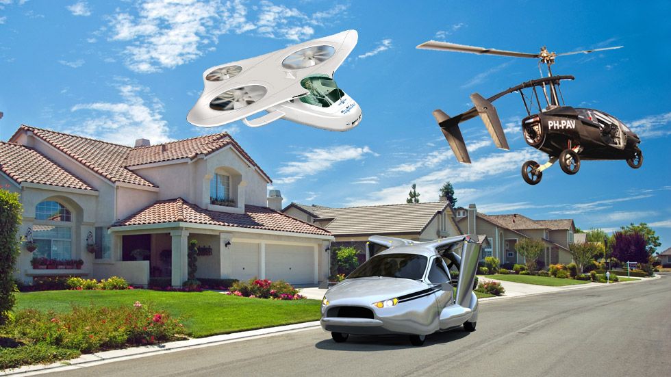 Top 5 de coches voladores: de tu garaje a las nubes
