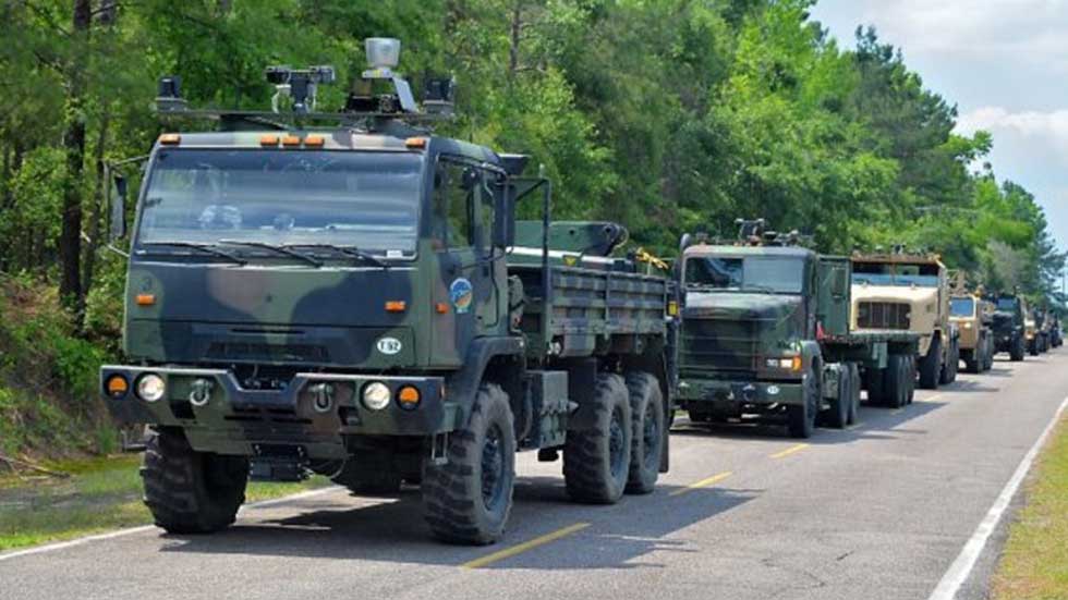 Los coches autónomos podrían alistarse al ejército de EEUU