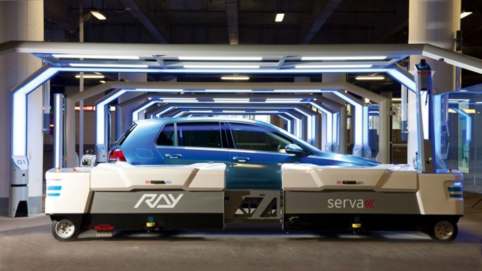 Ray, el robot aparcacoches