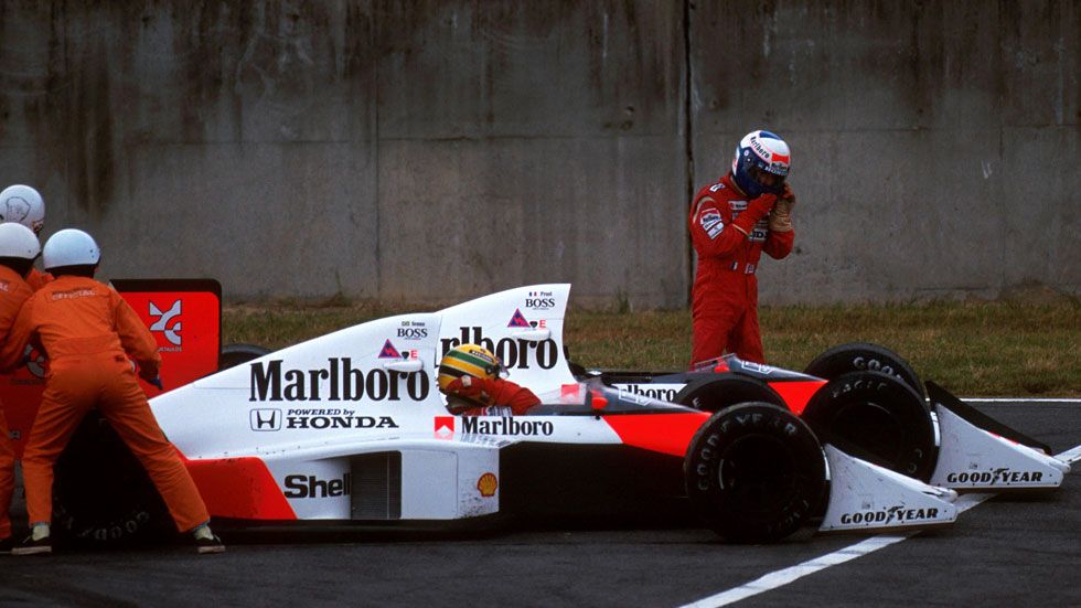 1989, 25 años del incidente Prost-Senna en Suzuka