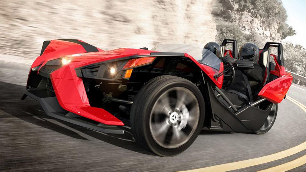 Polaris Slingshot, diversión sobre tres ruedas