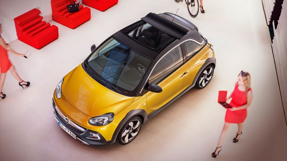 El nuevo Opel Adam Rocks, con piezas de impresoras en 3D